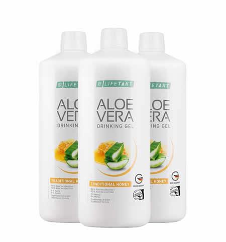 LR Inscrição Aloe Vera Gel bebível Mel