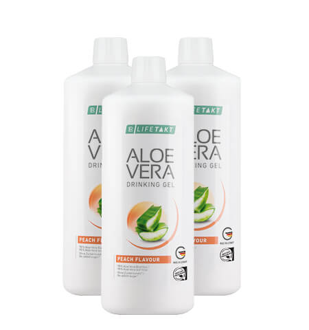 LR Inscrição Aloe Vera Gel bebível Pêssego