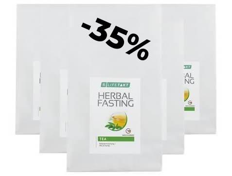 Conjunto 5 Chás herbal fasting