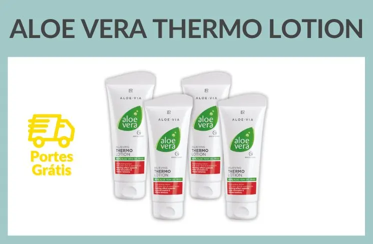 Conjunto 4 Aloe Vera Thermo Lotion