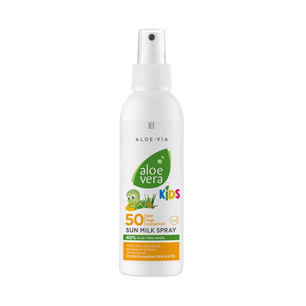 LR Aloe Vera Kids Spray Protetor solar 50