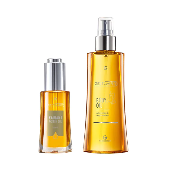 Conjunto de óleos de rosto e corpo Beauty Diamonds